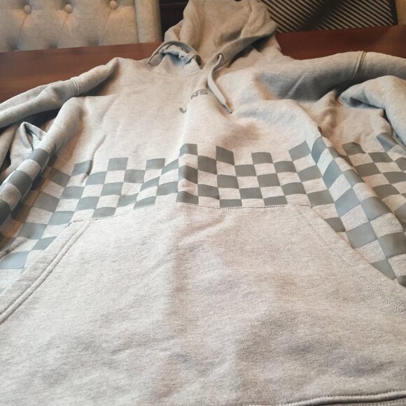 Vans Checker Stamp Hoodie Pullover Sweatshirt - Picture 4 of 8